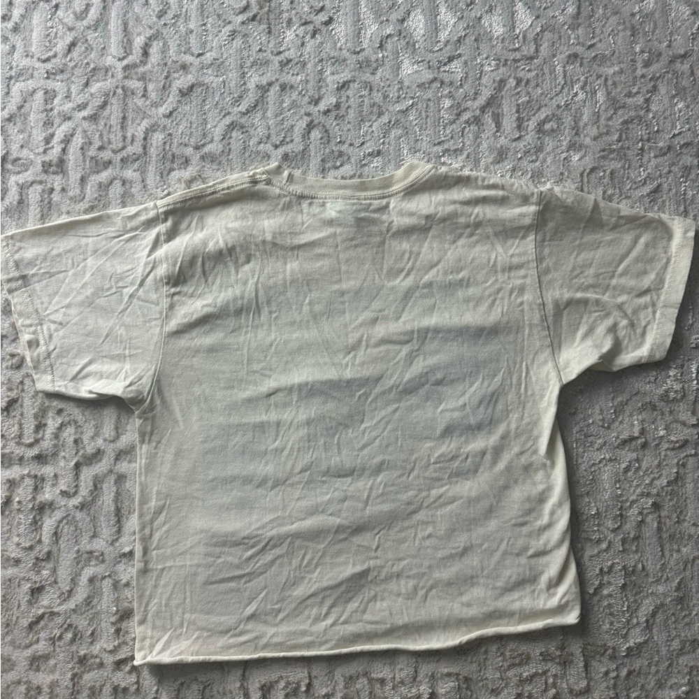 Taylor Swift Cream Graphic Crop Top - Picture 9 of 9